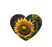 Sunflowers In The Weeds Printing 10 Pcs Car Air Freshener Hanging Sheets Scented Hanging Sheets With Rope For Home