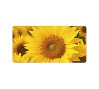 Sunflowers Keyboard Mat Large Gaming Mouse Pad, Anti-Slip Desk Mat for Desktop Desk Work/Home Writing Mat 11.8 * 23.6 Inches
