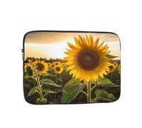 Sunflowers Laptop Case 13 inch, Shockproof Protective Computer Sleeve Cover Water Resistant Laptop Bag Carrying Tablet Cover Briefcase Handbags Gifts for Men Women