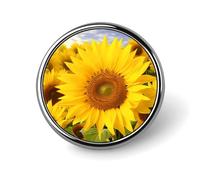 Sunflowers Novelty Pin Badge Lapel Pin Brooch Badge Tie Jewelry Decor for Hats Jackets Shirts