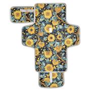 Sunflowers Safari Reusable Diaper Changing pad with Tissue Pocket Baby Portable Changing pad for Girl & Boy cambiadores de pa?ales para Bebes