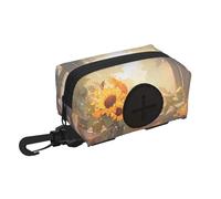 Sunflowers under the windowsill Pet travel garbage bag storage bag Essentials for hiking or camping in the countryside Ensure you have an enjoyable experience