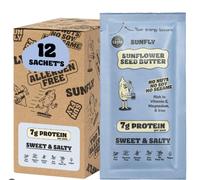 SUNFLY Sunflower Seed Butter Sweet and Salty 32g Sachet x 12pcs