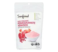 Sunfood Superfoods Pomegranate Powder | Raw, Organic, Non-GMO, Gluten Free, Kosher | No Fillers, Additives or Preservatives | 4oz Bag