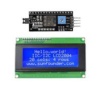 SunFounder IIC/I2C/TWI Serial 2004/20x4 LCD Display Module Shield compatible with Arduino R3/Mega
