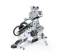 SunFounder PiDog AI Robot Dog Kit for Raspberry Pi 5/4/3B+/3B/Zero 2W, ChatGPT-4o Enabled with Voice Command & Video Recognition, App Control, FPV, 12 Servos, Gyroscope, Camera, Mic (RPI NOT Included)