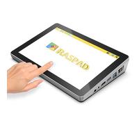 SunFounder RasPad 3.0 - A Raspberry Pi Tablet Built-in Battery, 10.1" Touchscreen, and Audio in One Compatible with Raspberry Pi 4B+ for IoT/AI/Autopilot Projects