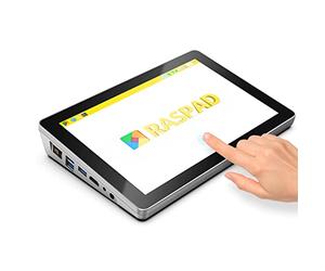 SunFounder RasPad 3.0 Portable Raspberry Pi Tablet Battery, Raspberry Pi 10.1 Inch Touch Screen and Audio in One Compatible with Raspberry Pi 4B for IoT/AI/Autopilot Projects