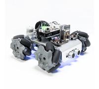 SUNFOUNDER Smart Robot Car Kit Compatible with Arduino UNO R3, 4WD Omnidirectional Movement, FPV, ESP32 CAM, APP Romote Control etc, Educational Robotic Kit for teen & Adults