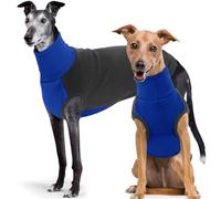 SUNFURA XXL Dog Sweater - Turtleneck Dog Sweater Vest, Stretch Pullover Fleece Coat for Extra Large Dogs Boy Girl, Warm Sweatshirt Jumpsuit Soft Pajamas for Beagle, Grey 2XL