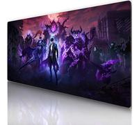 Sung Jin-Woo, Igris, Iron, Tusk, Beru Solo Leveling Anime Gaming Mouse Pad - XXL 900x400mm Desk Mat, Anti-Fray, Waterproof, Ergonomic for Gaming & Office