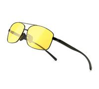 SUNGAIT Night Driving Glasses for Men Glare Reducing HD Night Vision Glasses Polarised SGT458HKYS-UK