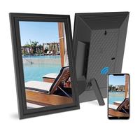 Sungale CPF1068+ Upgraded 10.1" Digital Signage, Faster Hardware, New Frame Design, Auto-Rotate, 16GB, APP Control, Horizontal/Vertical, Wall/Desk Mount, Promote Business, Products, Services, Events