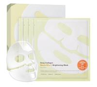 SUNGBOON EDITOR Deep Collagen Niacin-Vita C Overnight Mask 37gx4ea | Real Collagen 2,160,000PPB with Niacinamide & Vitamin C | Hydrating Face Mask for Glass Skin | Korean Skincare Routine
