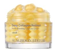SUNGBOON EDITOR Deep Collagen Retinol Power Boosting Capsule Cream Microneedling, 1.69 Fl Oz (Pack Of 1)