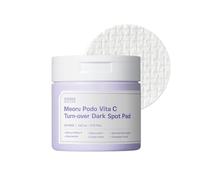 SUNGBOON Editor Meoru Podo Vita C Dark Spot Pad 60 Sheets | Facial Toner Pads for Brightening Dark Spots & Removing Blemishes & Soothing | Niacinamide, Vitamin C | Korean Skincare