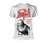 sungen Death 'Scream Bloody Gore' (White) T-Shirt - New & ! White S XL