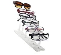 Sunglass Display Rack with 3/4/6 Tiers Acrylic Organizers for Shades for Home Or Office Shop Shades Storage