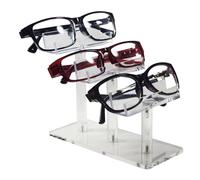 Sunglass Display Rack with 3/4/6 Tiers Acrylic Organizers for Shades for Home Or Office Shop Shades Storage