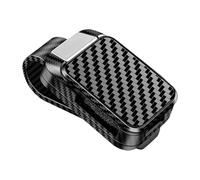 Sunglass Holder for Car | Carbon Fiber Glasses Holder | Automotive Organizers for Birthday Key Family Cards Father's Day Money
