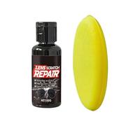 Sunglass Scratch Remover - 50g Lens Repair Wax with Sponge, Scratch Fix for Eyeglasses, Windshield, Car Screen, Window, Camera, Watch, Phone | Glass Polishing Cleaner DIY Kit Home
