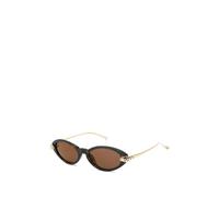 Cartier Woman Sunglass Ct0634S - Frame color: Tortoise, Lens color: Brown