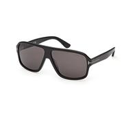 TOM FORD FT1335-N WILLIAM-02 01A Man Sunglasses Acetate Black Smoke Squared Normal