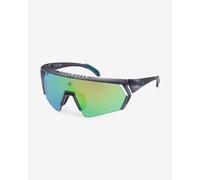 Sunglasses Adidas Sport SP0063 Dark Grey with Green Mirrored Lenses