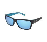 Sunglasses Alpina Kacey Black Matt Blue/Blue Mirror 17 70 155 Größe: 70