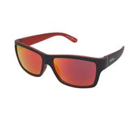Sunglasses Alpina Kacey Black Matt Red/Red Mirror 17 70 155 Größe: 70