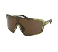 Sunglasses Alpina Lumin Green-Transparent Gloss/Gold Mirror 16 75 125 Größe: 56