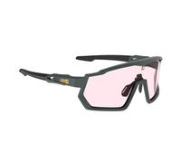 AZR - Pro Race Rx Carbone Mat Noire Photochromique Irisé Rouge - Sunglasses