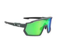 AZR - Pro Race Rx Carbone Mate Noir Multicouche Vert - Sunglasses