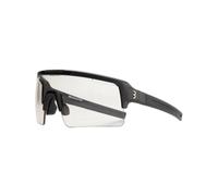 BBB Cycling Fuse PH Photochromic Cycling Glasses for Men and Women | Anti Fog MTB and Road Cycling Glasses with 100% UV Protection | Adjustable Rubber Nose Bridge | Matt-black | BSG-65PH