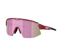 Bliz Breeze Small matte glasses with light pink lenses.
