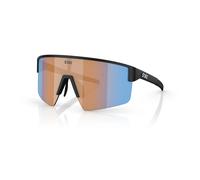 Bliz P004 Small Sunglasses Clear Nano Optics Nordic Ligh Coral-Orange with Blue Multi/CAT1