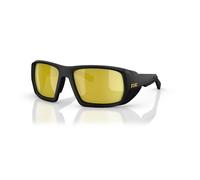 Bliz Peak Mirrored Polarized Sunglasses Black Brown Polarized With Gold Mirror/CAT4