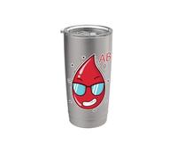 Sunglasses Blood Type AB Stainless Steel Insulated Tumbler