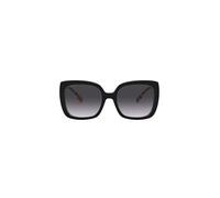 Burberry BE4323 CAROLL 38538G Woman Sunglasses Acetate Black Grey Squared Normal Shaded
