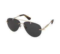 Burberry BE3151 110987 Woman Sunglasses Metal Gold Grey Pilot Normal