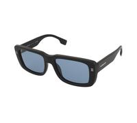 Burberry Man BE4376U JARVIS 300172 Sunglasses Acetate Black Blue Squared Normal