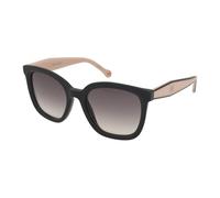 Carolina Herrera HER 0225/G/S 3H2/9O Woman Sunglasses Acetate Black Grey Squared Shaded