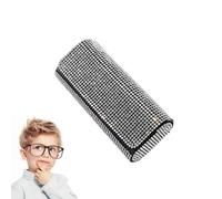 Sunglasses Case - Odorless Sparkling Shiny Eyeglass Case | Blings Glasses Case | Glitter Crystal Eyeglasses Holder | Drop-Proof Eyeglasses Holder | Shiny Eyeglass Case for All Eyeglass Wearers