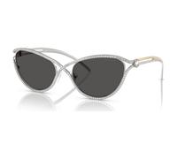 Sunglasses, Cat-Eye shape, SK7025, Silver Tone