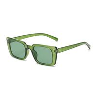 Sunglasses Commuter Women's Driving Men's Small Frame Vacation Decorative Sun Glasses(Green)