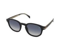 David Beckham Db 1007/s 807/08 BLACK Sunglasses Men's Acetate, Standard, 49