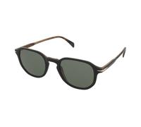 DAVID BECKHAM DB 1140/S 05K/O7 Man Sunglasses Acetate Black Green Geometric Anti-glare