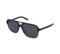 Dolce & Gabbana Man Dolce & Gabbana DG4354 320980 Sunglasses Acetate Blue Brown Squared Normal Shaded