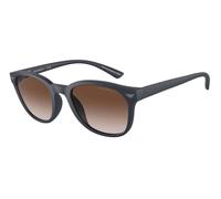 Emporio Armani EA4225U 508813 Man Sunglasses Injected Blue Brown Pantos Normal Shaded