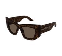Sunglasses - female - Alexander McQueen - Sunglasses - Brown - 53 MM - Accessories 53 MM
